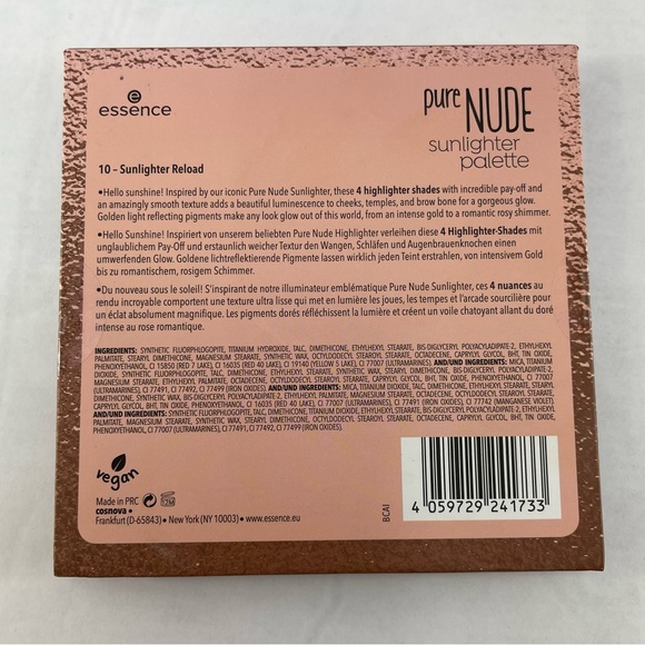 Brand New Essence Pure Nude Sunlighter Palette - Picture 4 of 4